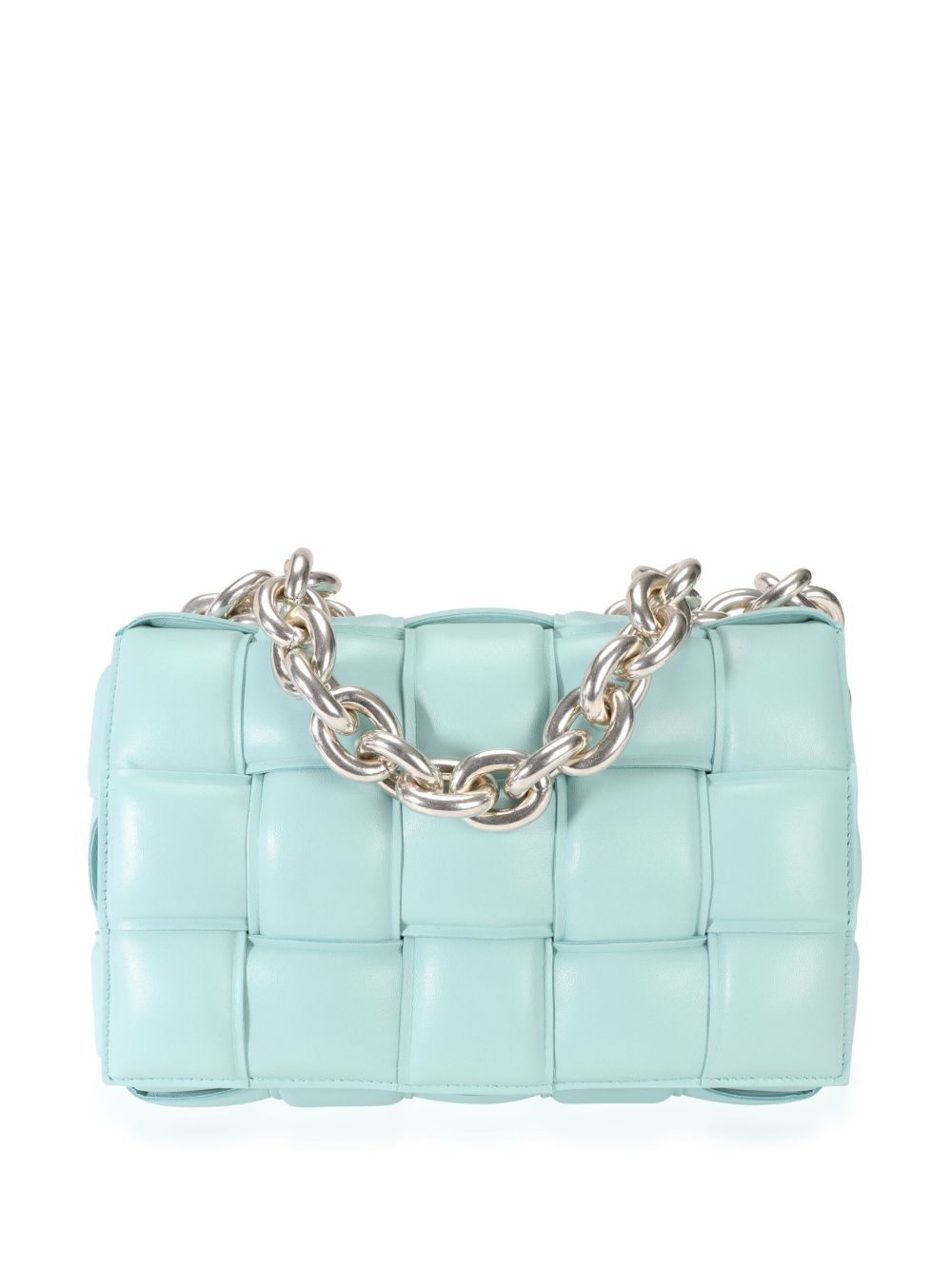 Bottega Veneta Pre-Owned Chain Cassette 两用手提包 - BLUE