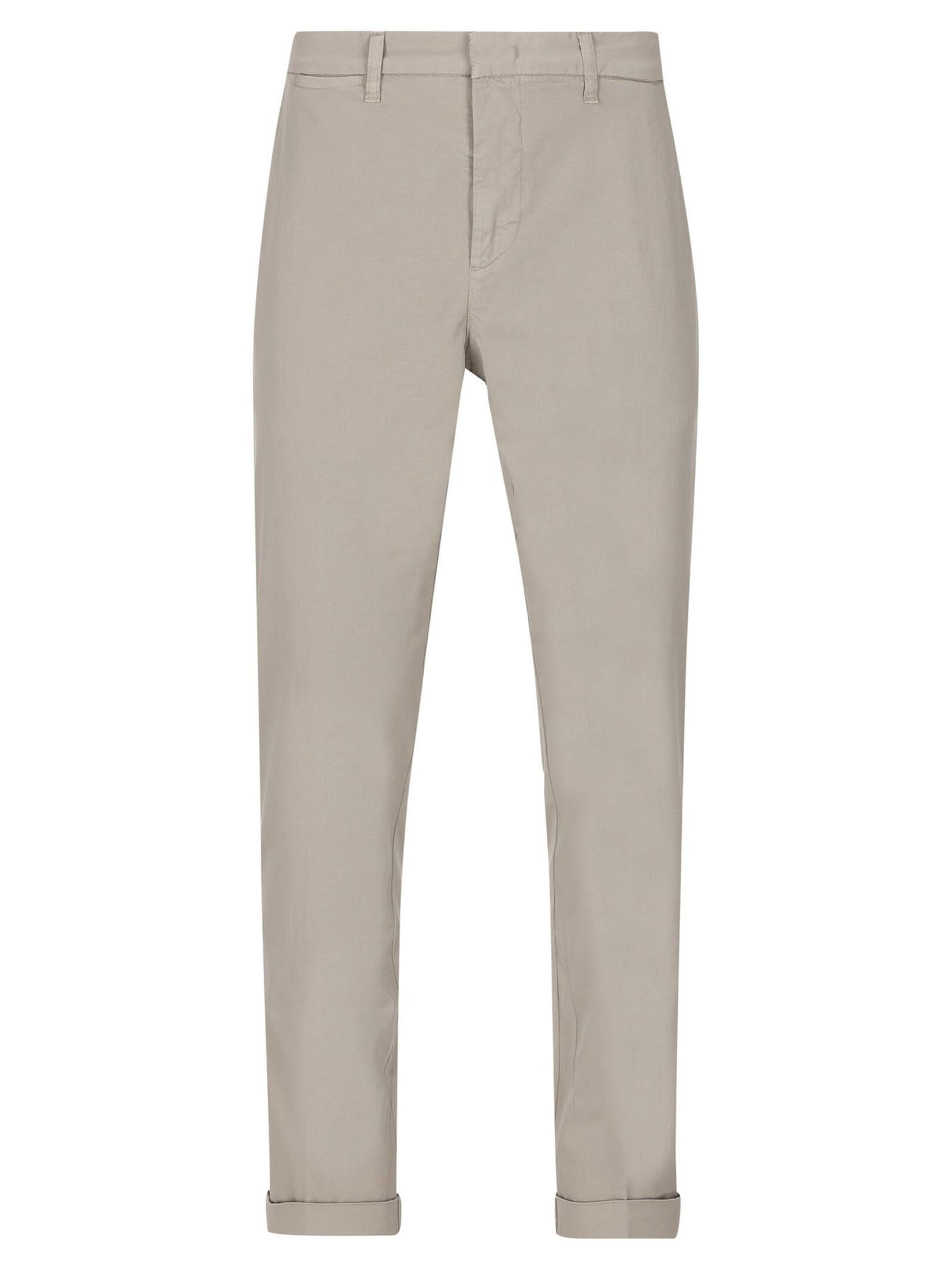 Fay Capri Trousers With Turn-up
