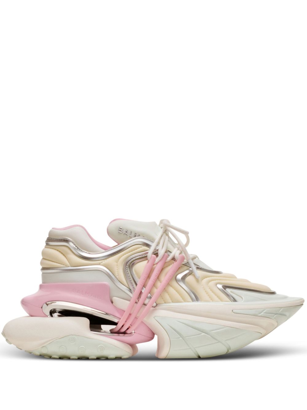 Balmain Unicorn Wave 厚底运动鞋 - 中性色