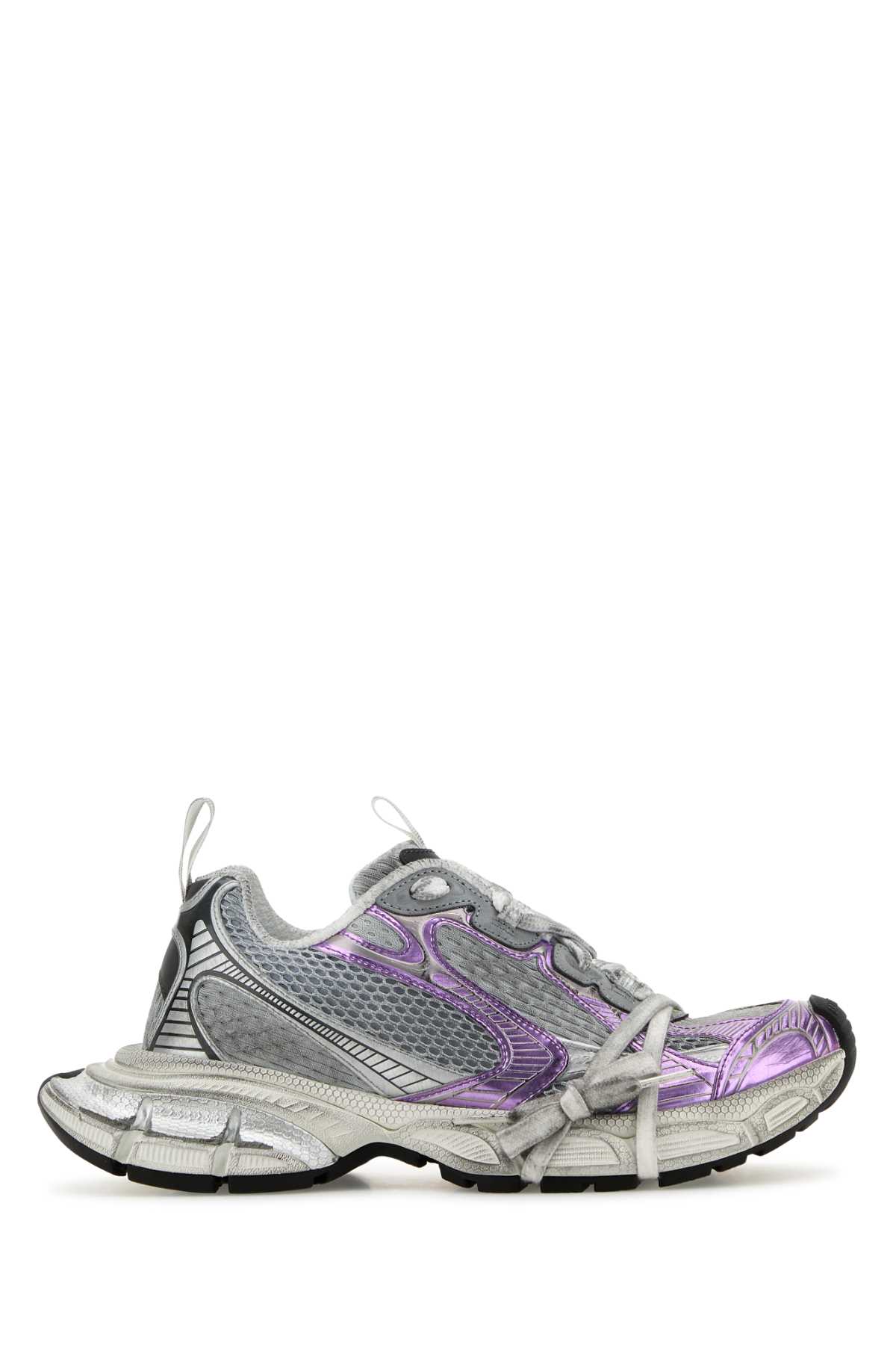 Balenciaga Multicolor Mesh And Rubber 3xl Sneakers
