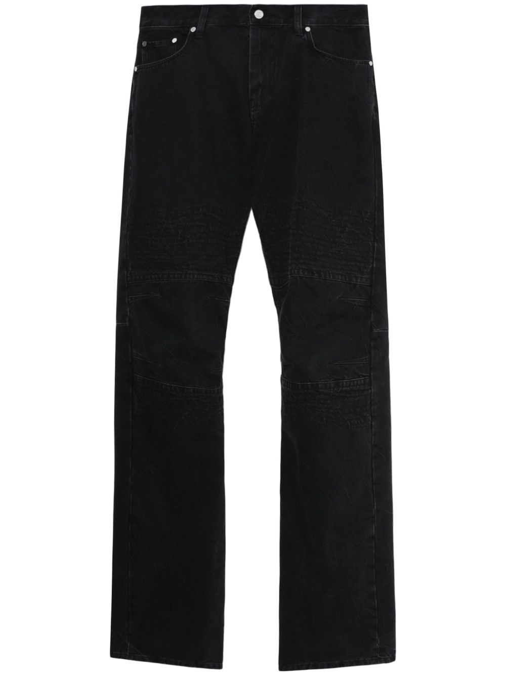 Helmut Lang Moto Worker 牛仔裤 - 黑色