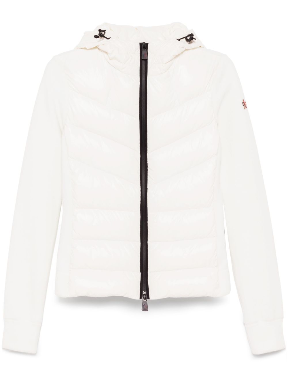 Moncler 拉链开衫 - 白色