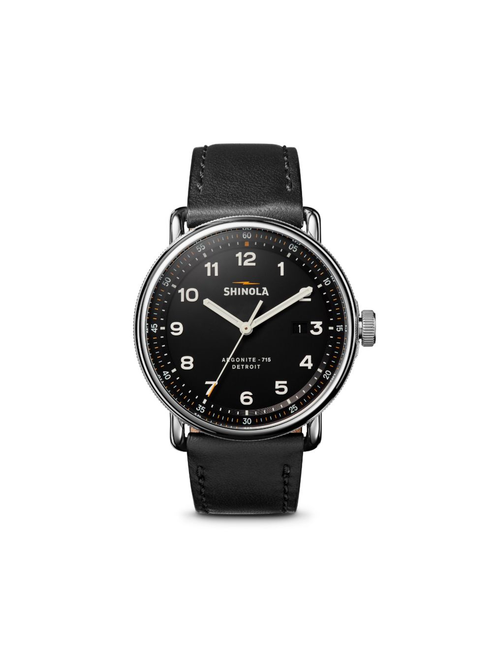 Shinola Canfield Model C56 3HD 43毫米腕表 - 黑色