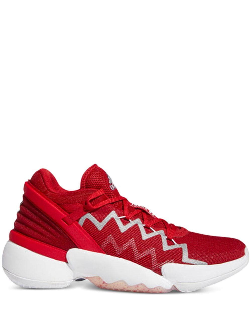 adidas D.O.N. Issue #2 Power Red/Cloud White 运动鞋 - 红色