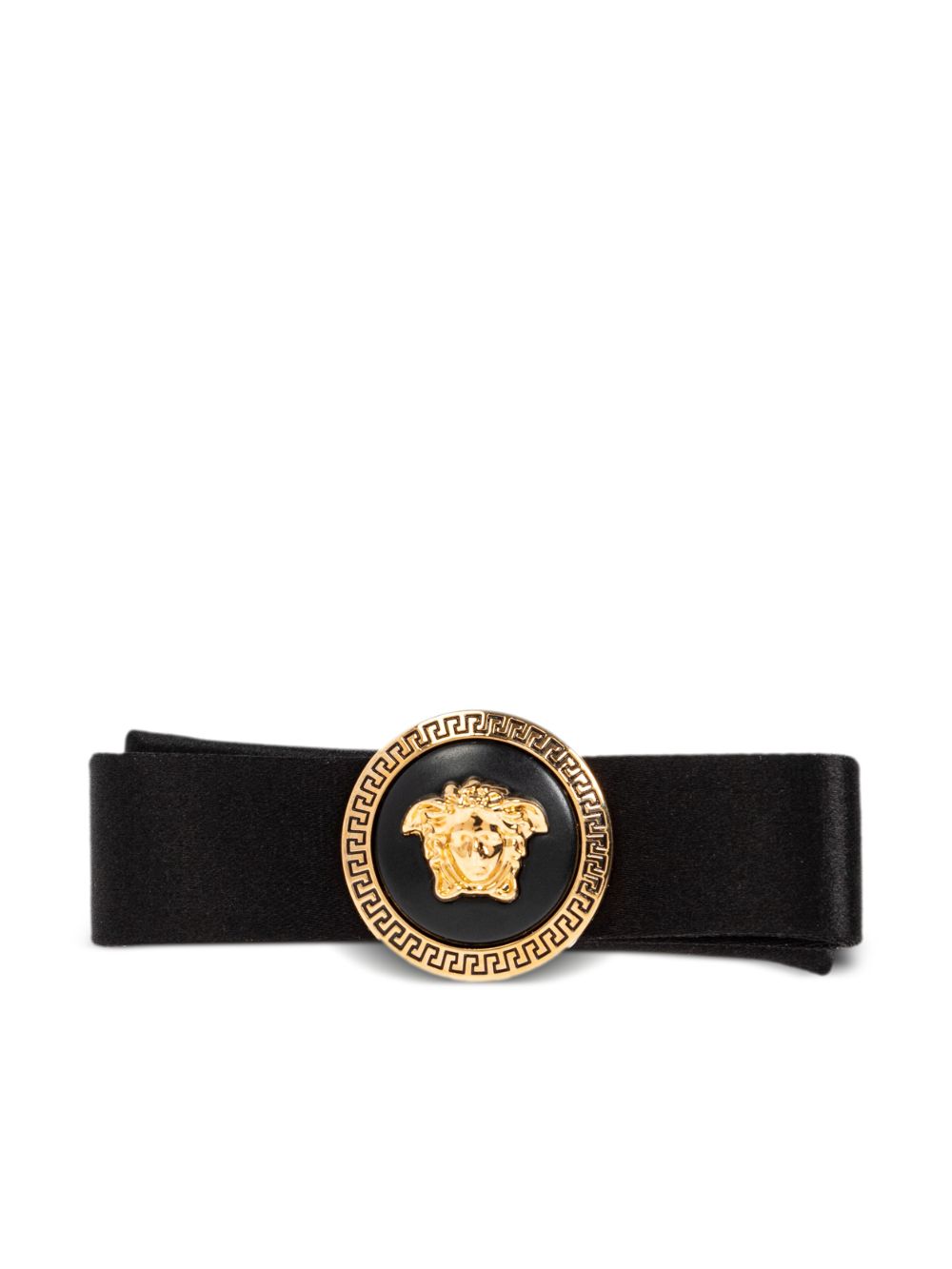 Versace Gianni Ribbon 发夹 - 黑色