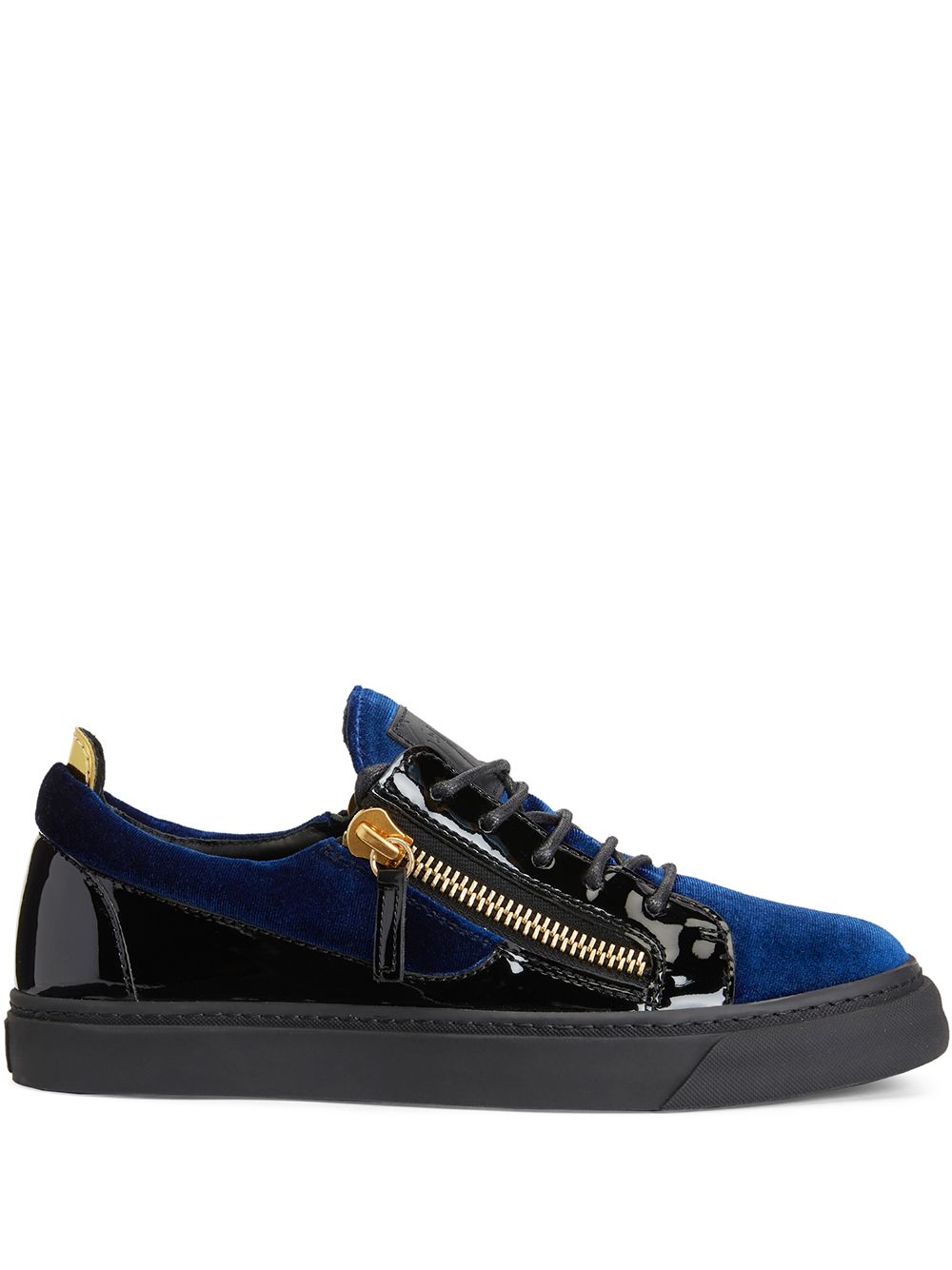 Giuseppe Zanotti Nicki 低帮板鞋 - 蓝色