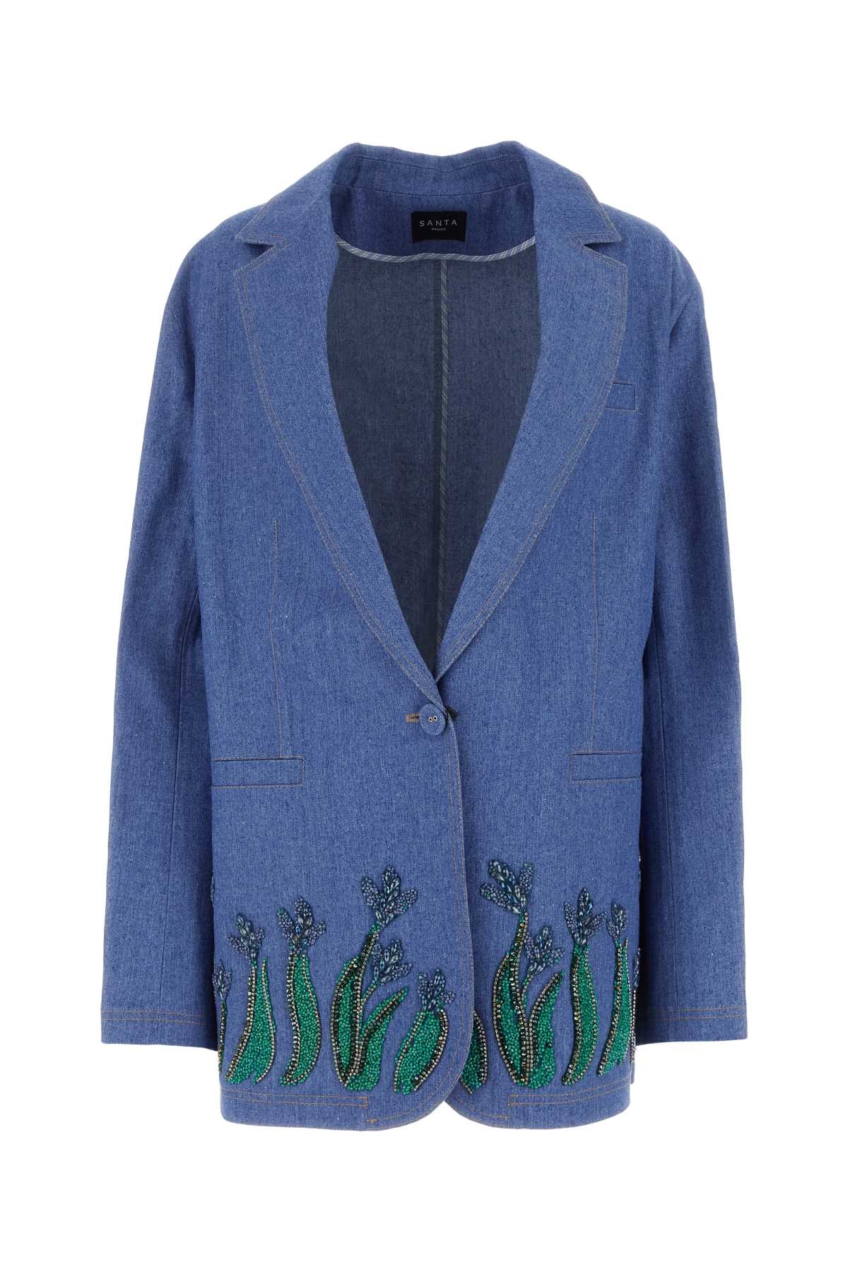 Santa Brands Denim Oversize Blazer