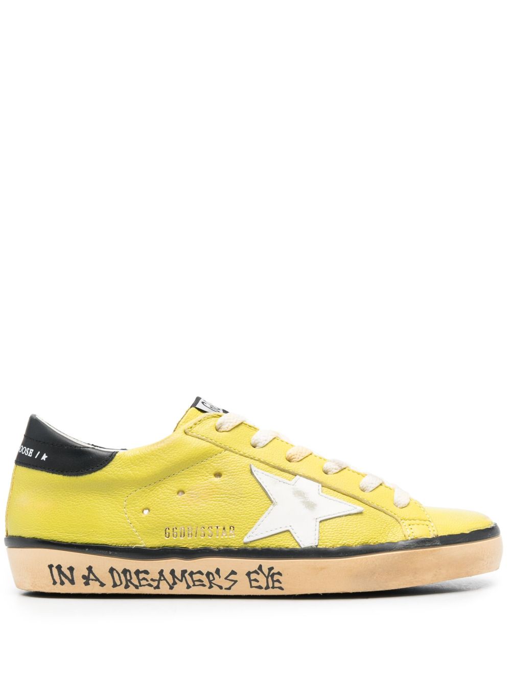 Golden Goose Super Star 低帮运动鞋 - 绿色