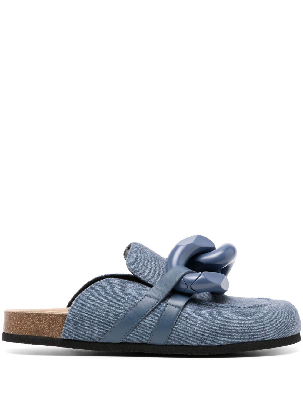 JW Anderson 搭链乐福穆勒鞋 - 蓝色