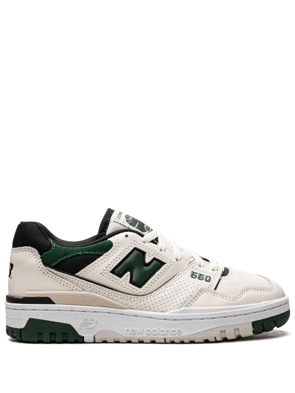 New Balance 550 Sea Salt Pine Green 运动鞋 - 白色