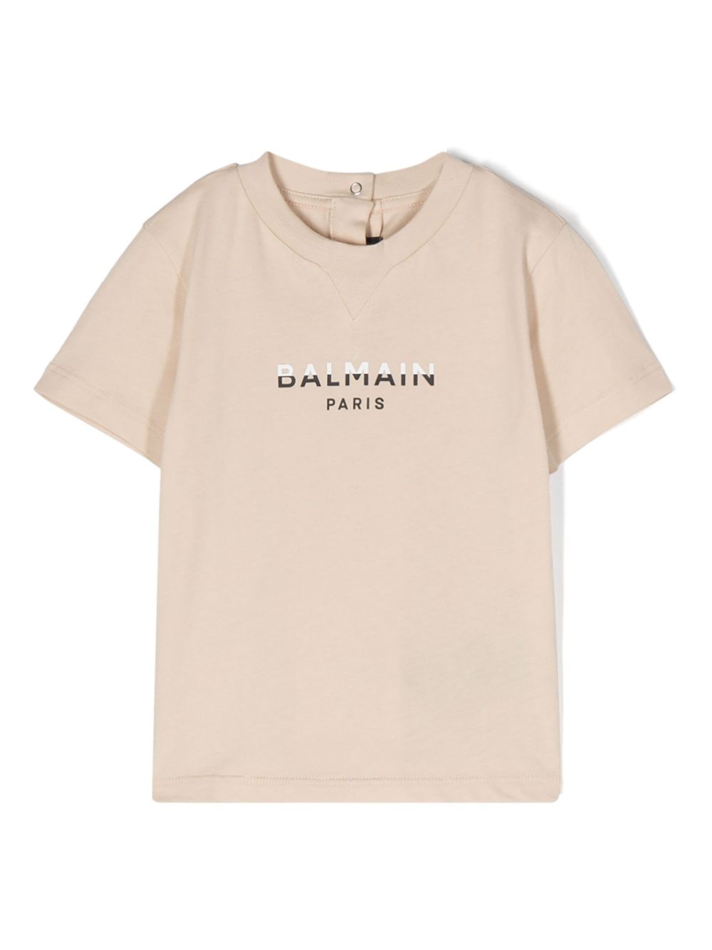 Balmain Kids logo印花棉T恤 - 中性色