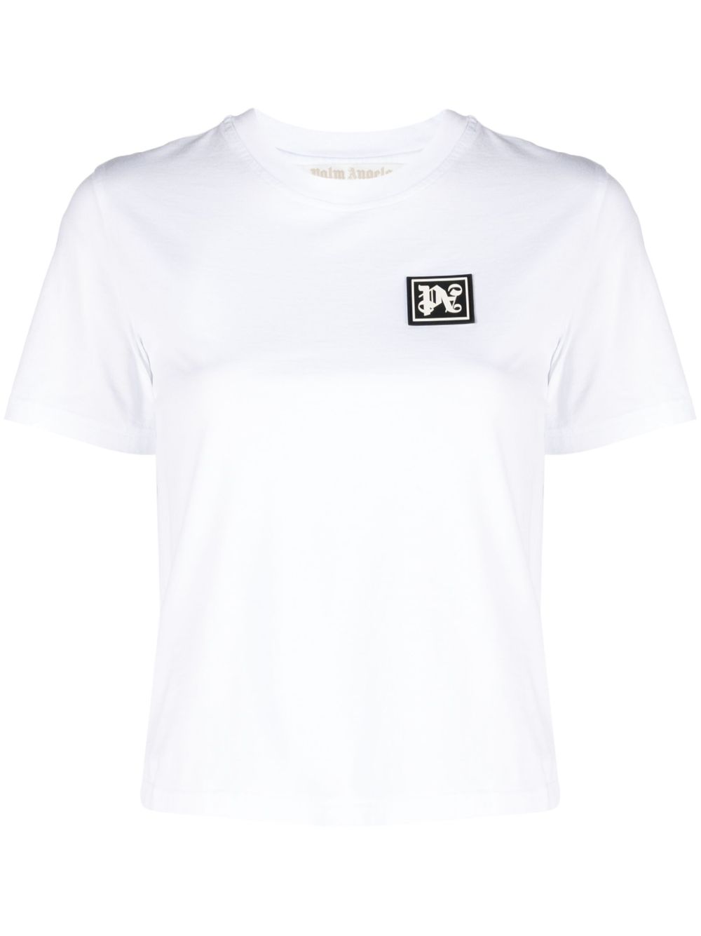 Palm Angels Ski Club 棉T恤 - 白色