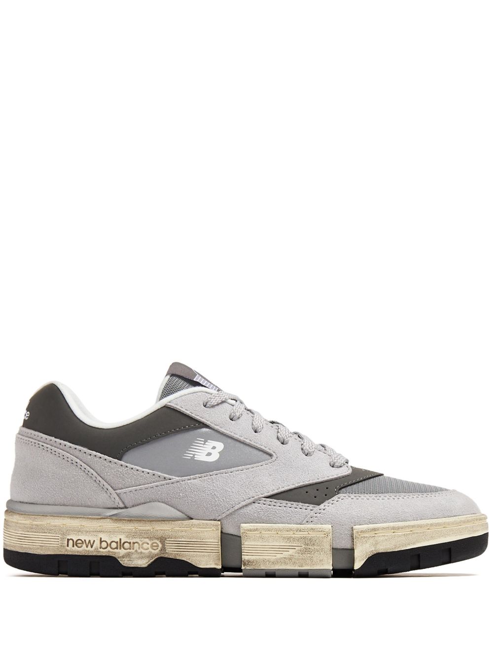New Balance x MSFTSrep 0.01 绒面皮运动鞋 - 灰色