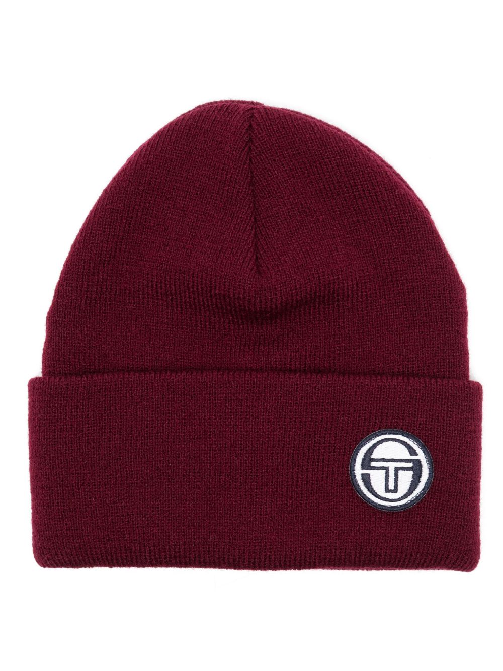 Sergio Tacchini logo刺绣套头帽 - 红色