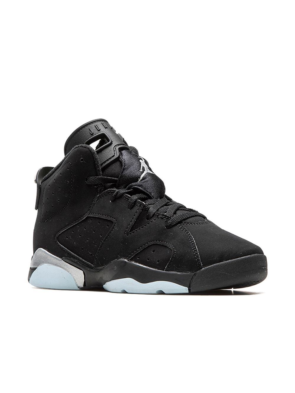 Jordan Kids Air Jordan 6 高帮运动鞋 - 黑色