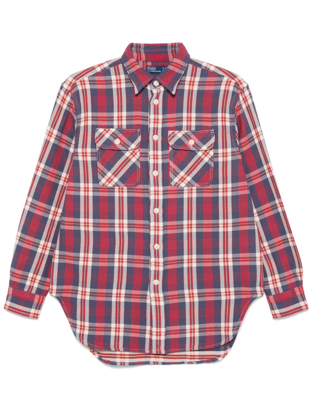 Polo Ralph Lauren 格纹衬衫 - 蓝色
