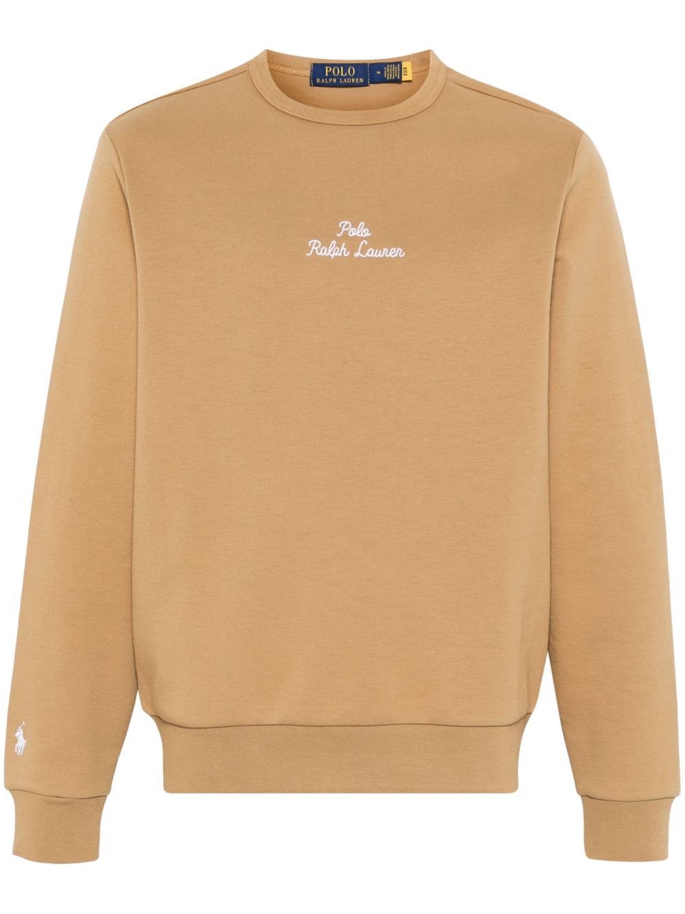 Polo Ralph Lauren logo刺绣卫衣 - 褐色