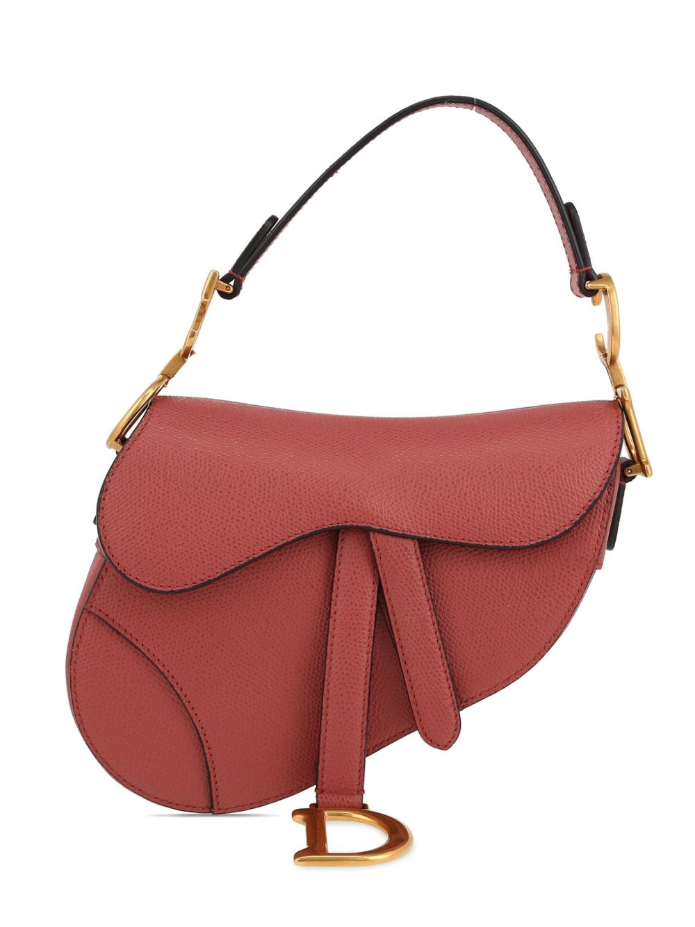 Christian Dior Pre-Owned Saddle 迷你单肩包（2020年典藏款） - 粉色