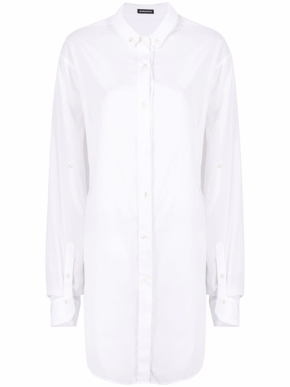 Ann Demeulemeester 长款衬衫 - 白色