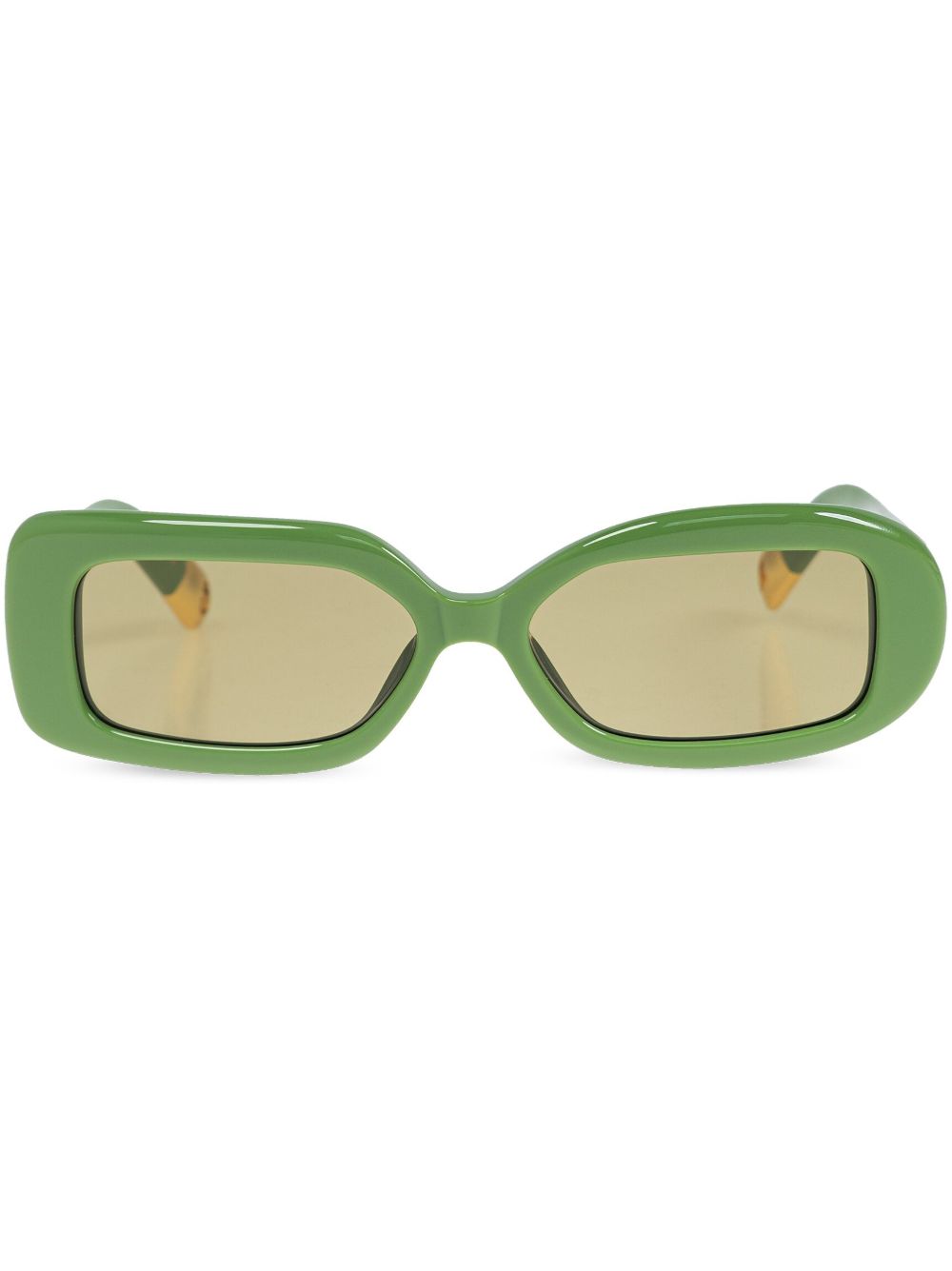 Jacquemus Les Lunettes Rond Carré 太阳眼镜 - 绿色