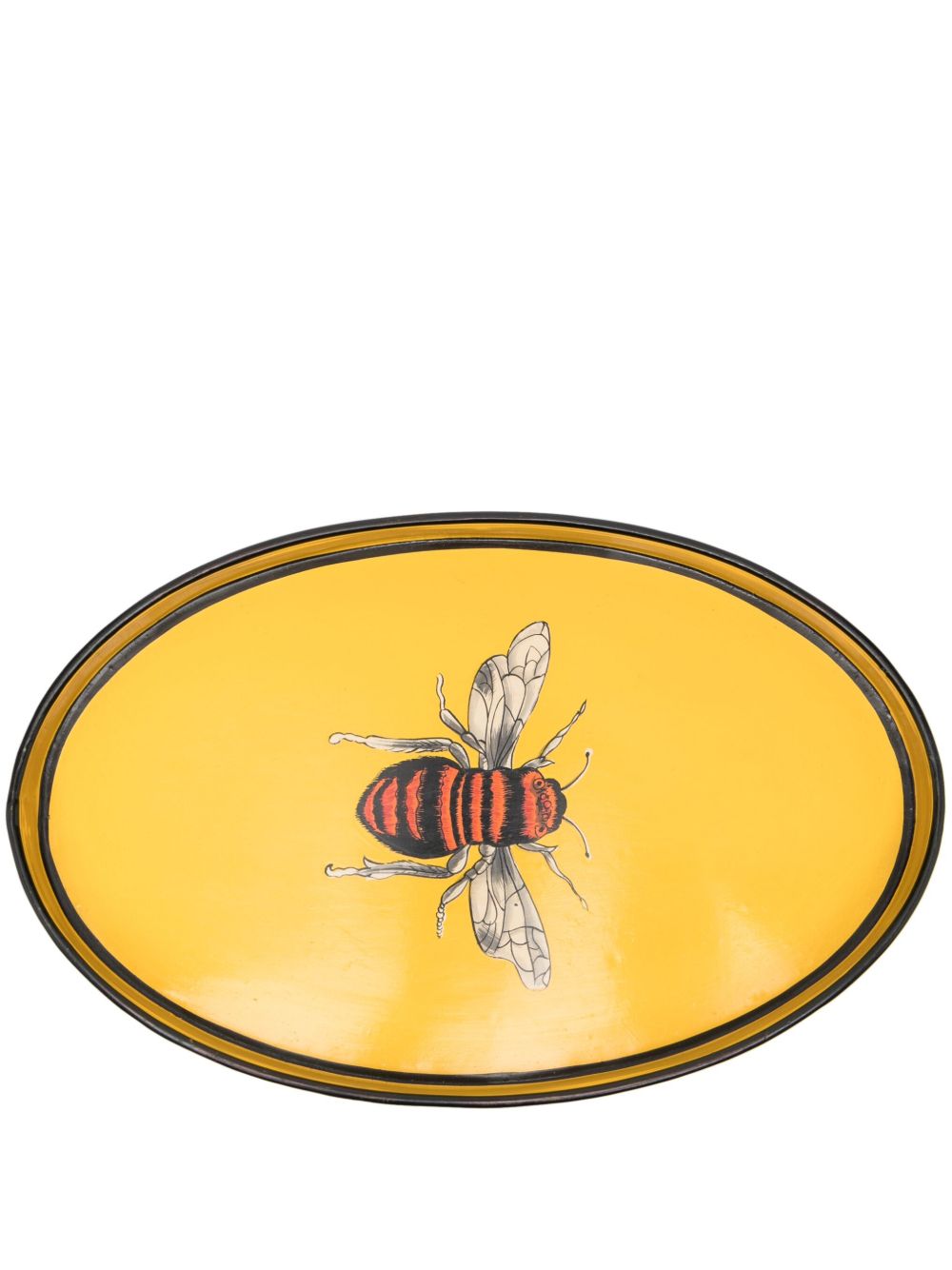 Les-Ottomans Fauna 手绘感铁质托盘 - MULTICOLOR