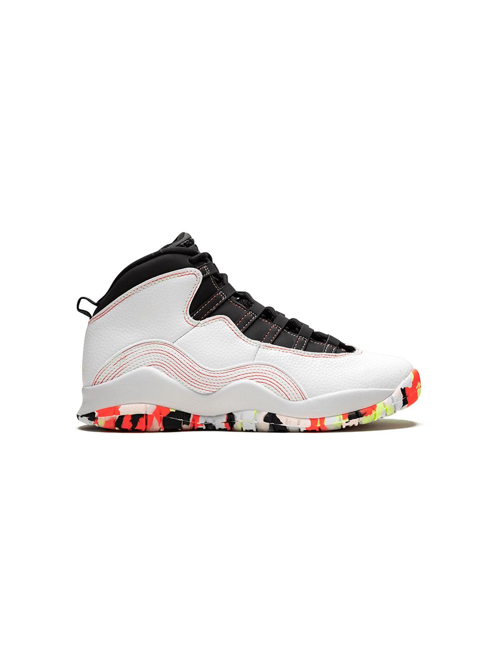 Jordan Kids Air Jordan 10 Retro GS运动鞋 - 白色