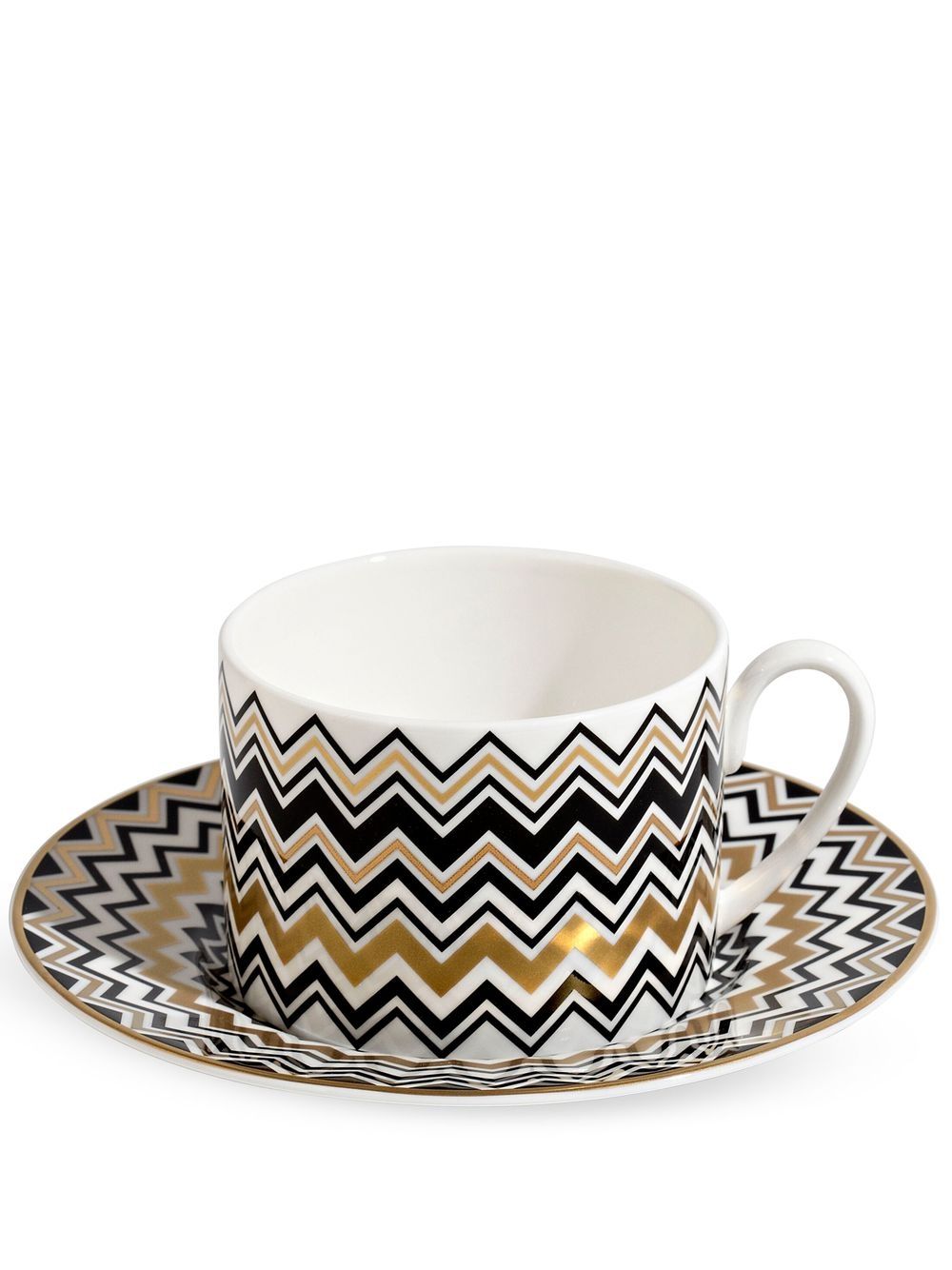 Missoni Home Zig Zag 茶杯套装 - 白色