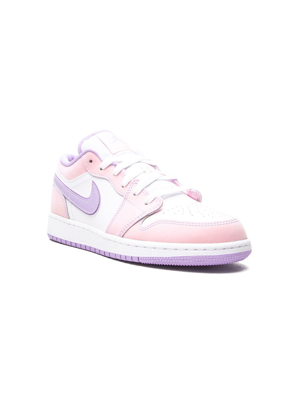 Jordan Kids "Air Jordan 1 Mid ""Arctic Punch"" 板鞋" - 白色