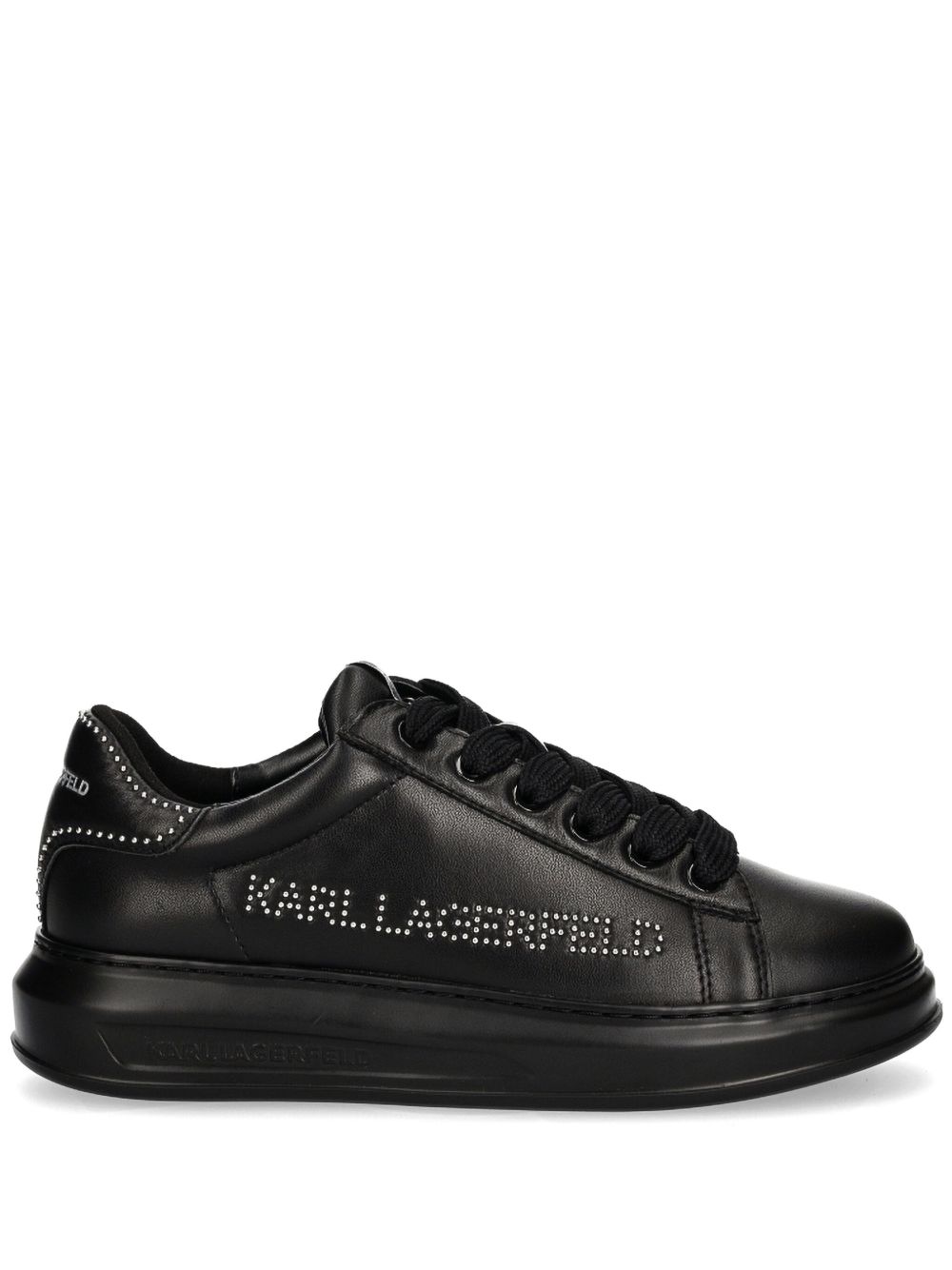 Karl Lagerfeld Kapri Studded 运动鞋 - 黑色