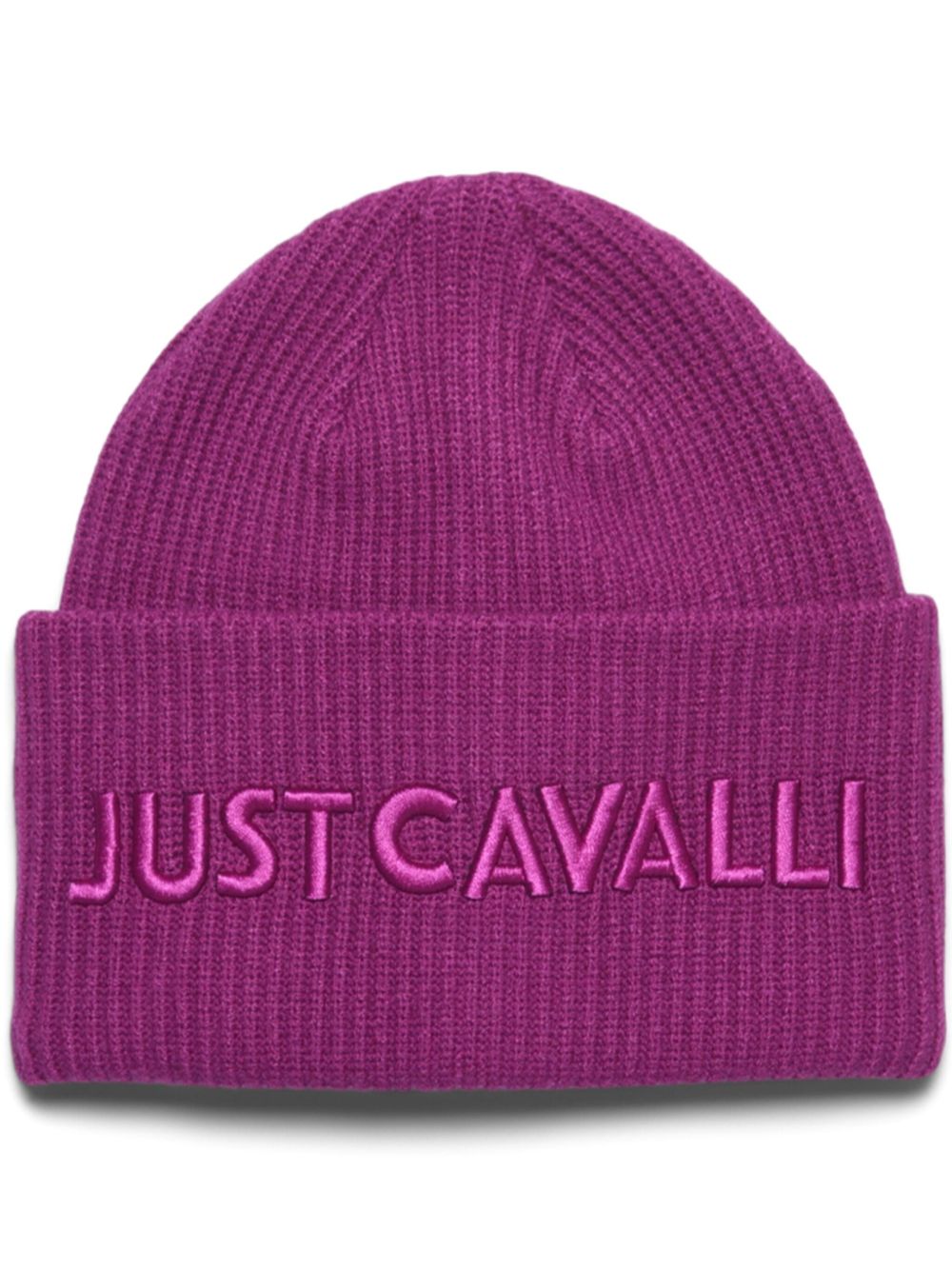 Just Cavalli logo刺绣套头帽套装 - 粉色