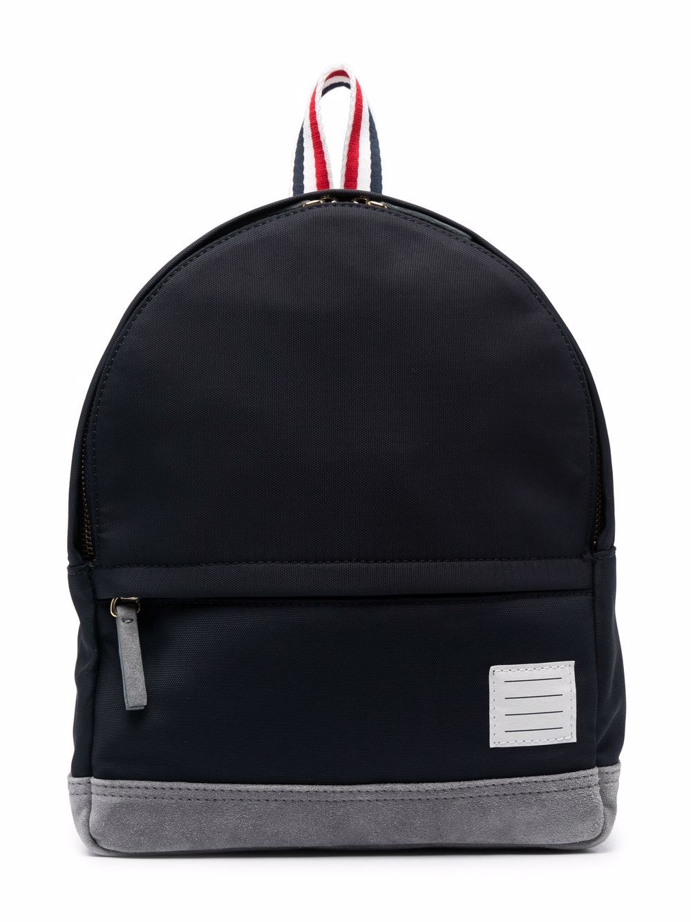 Thom Browne Kids 贴花细节双肩包 - 蓝色