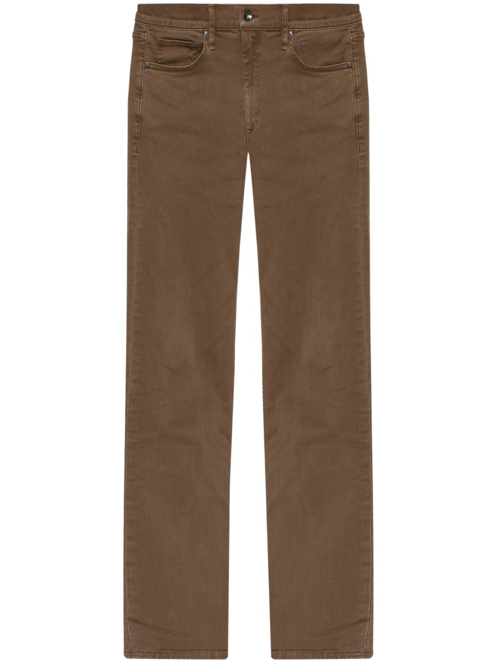 rag & bone Fit 2 直筒牛仔裤 - 褐色