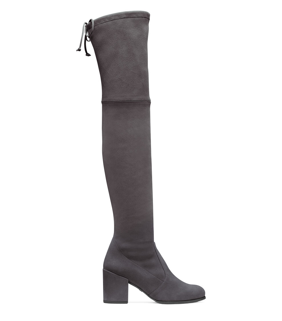 Stuart Weitzman Tieland - Woman Boots And Booties Slate 40.5