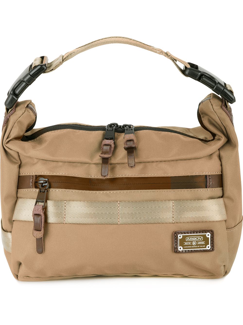 As2ov Cordura Dobby 2way小号单肩包 - 褐色