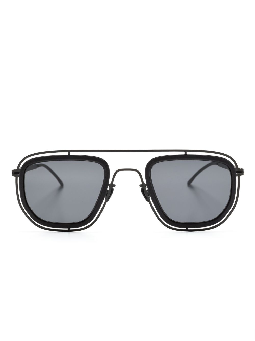 Mykita Ferlo 双框太阳眼镜 - 黑色