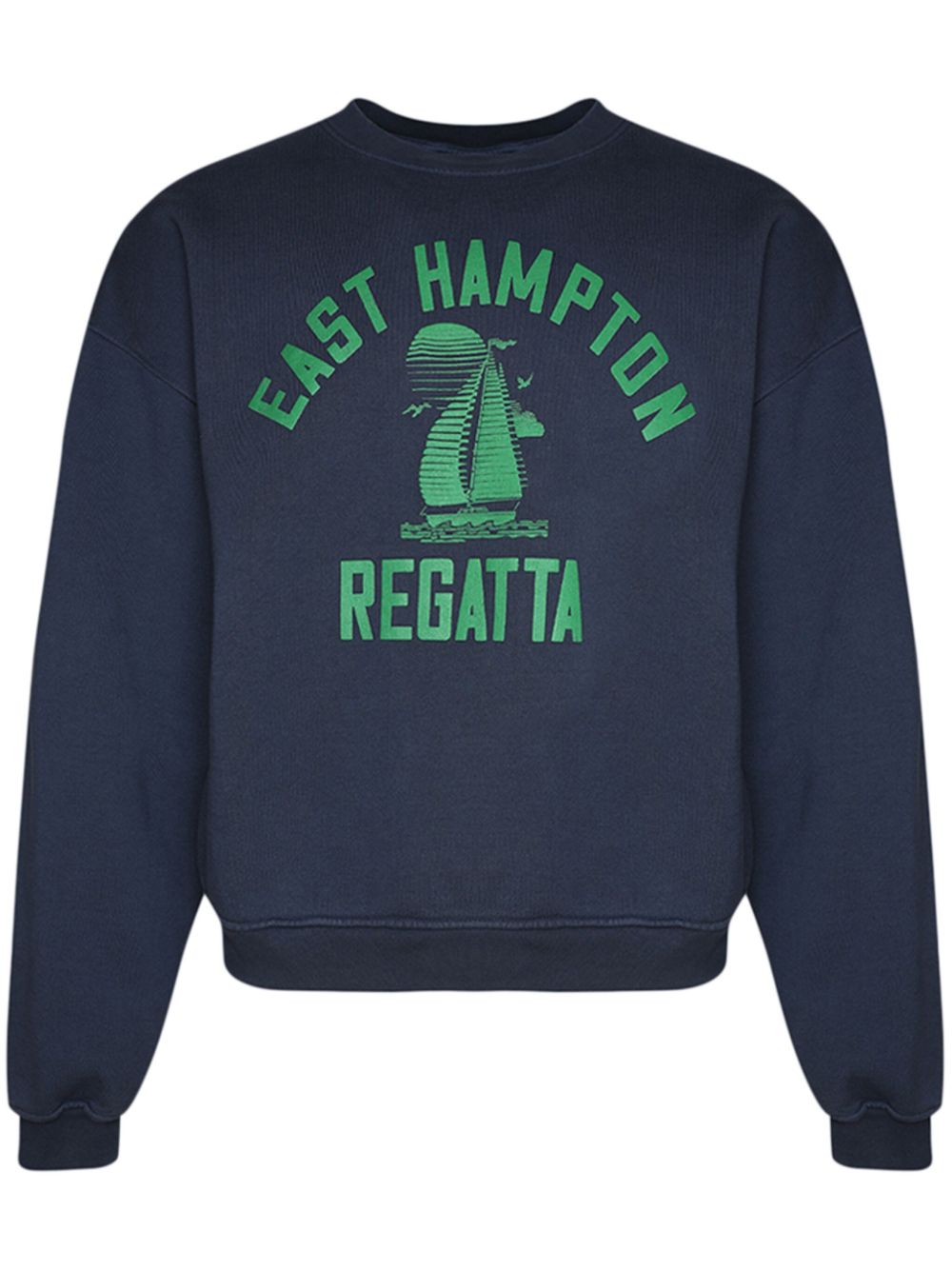 RHUDE Hampton Regatta 棉卫衣 - 蓝色