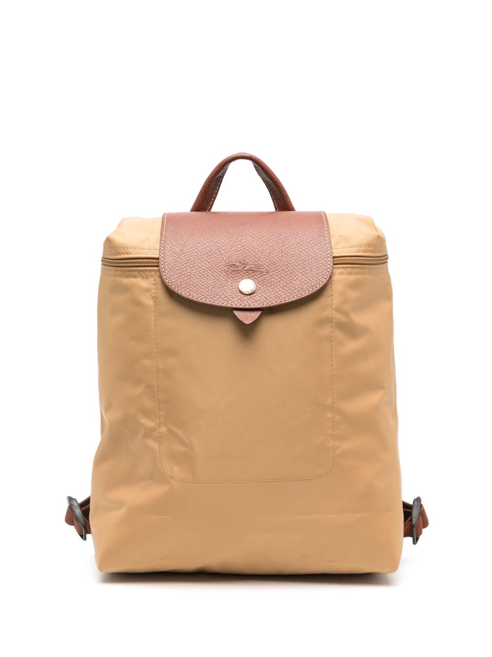 Longchamp Le Pliage Original 中号双肩包 - 黄色