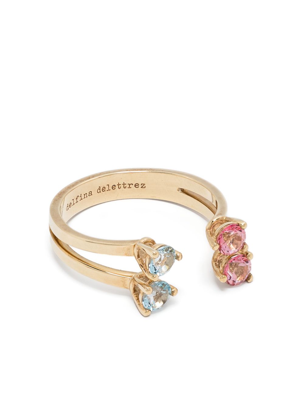 Delfina Delettrez 18kt yellow gold Dots ring - 金色