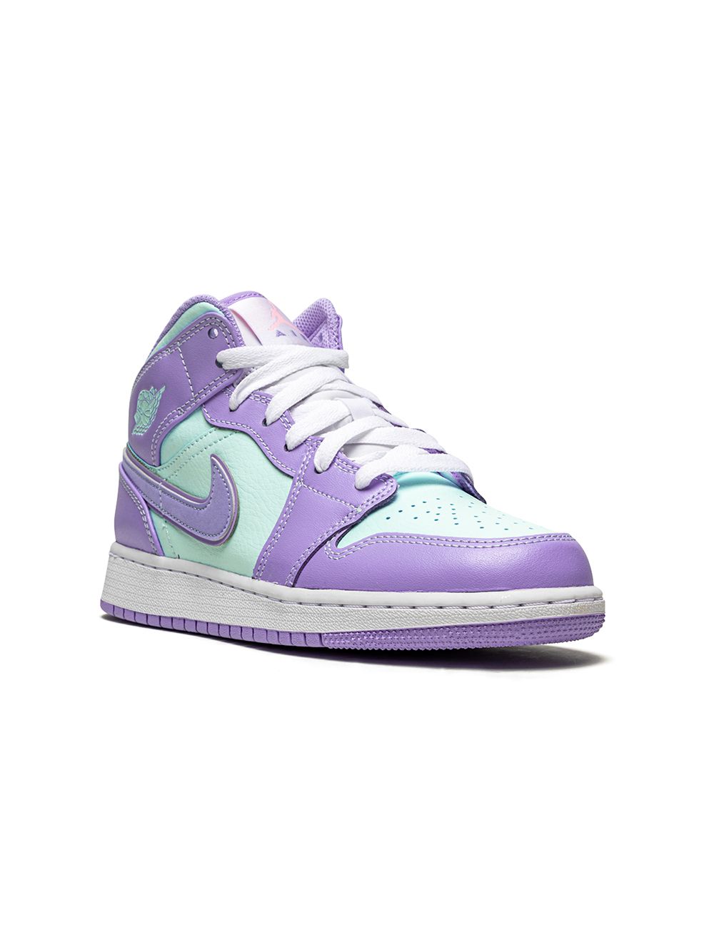 Jordan Kids Air Jordan 1 Mid GS 板鞋 - 紫色