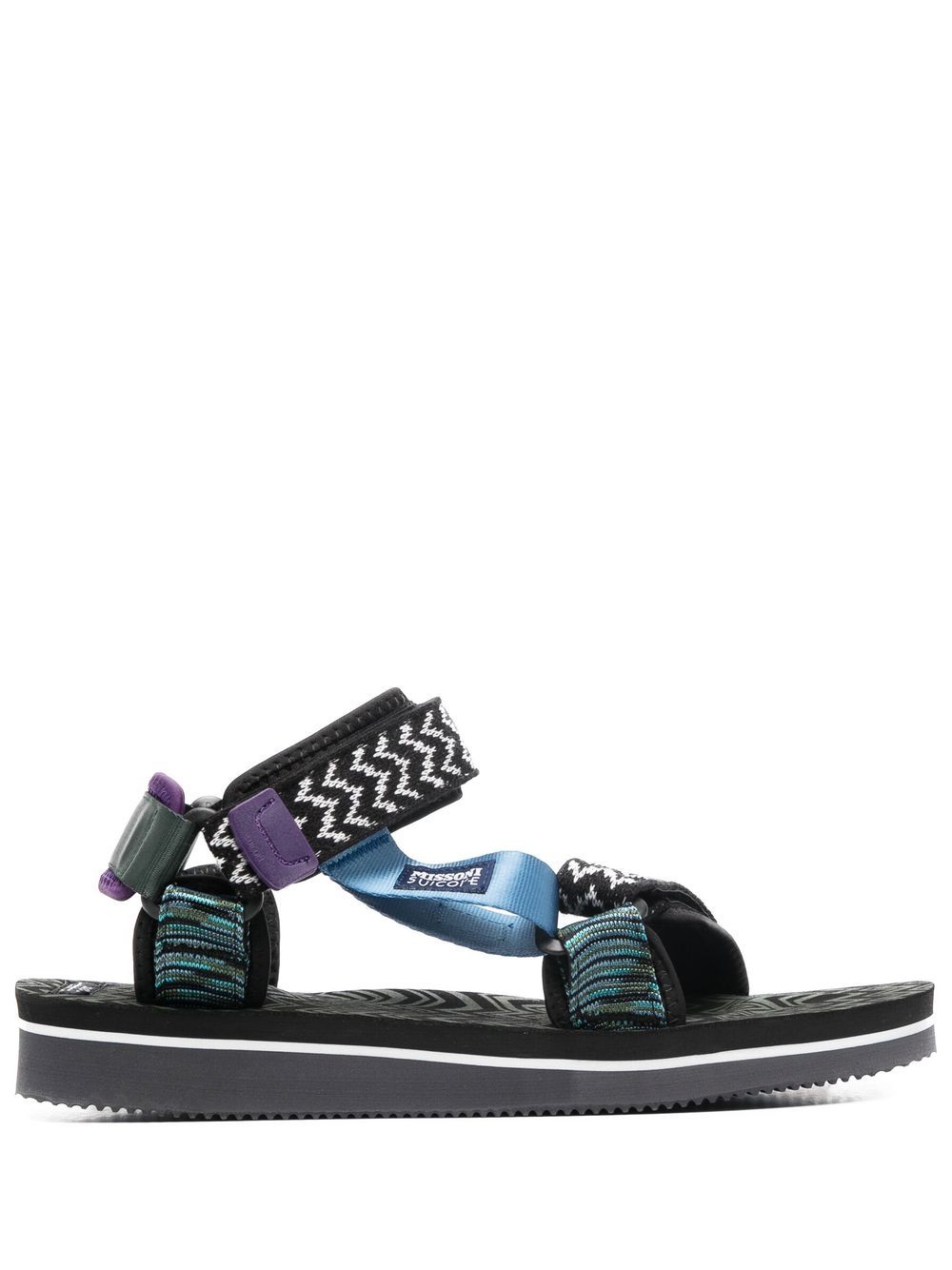Suicoke x Missoni DEPA-SM-VAR1 凉鞋 - 黑色
