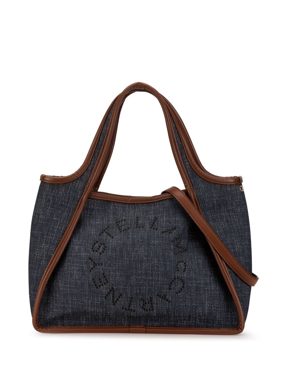 Stella McCartney Pre-Owned Stella logo牛仔斜挎包（2000年代典藏款） - 蓝色