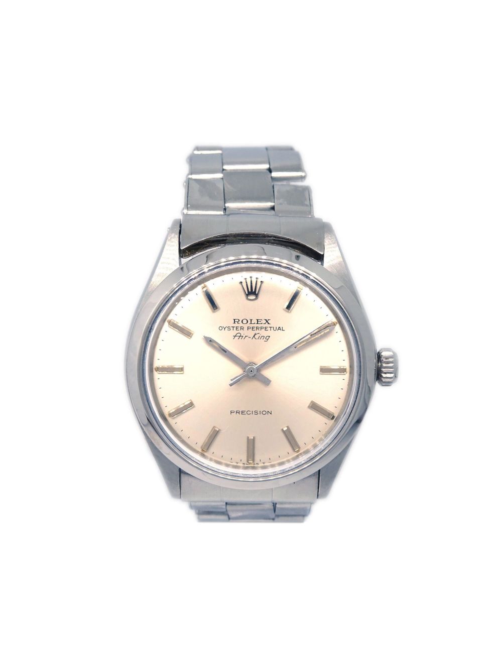 Rolex Oyster Perpetual Air-King 34毫米腕表（1969年典藏款） - 银色