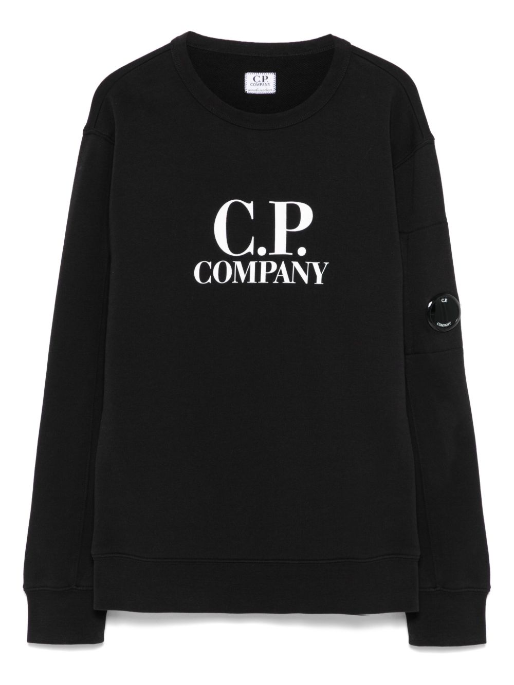 C.P. Company Kids 镜头细节卫衣 - 黑色