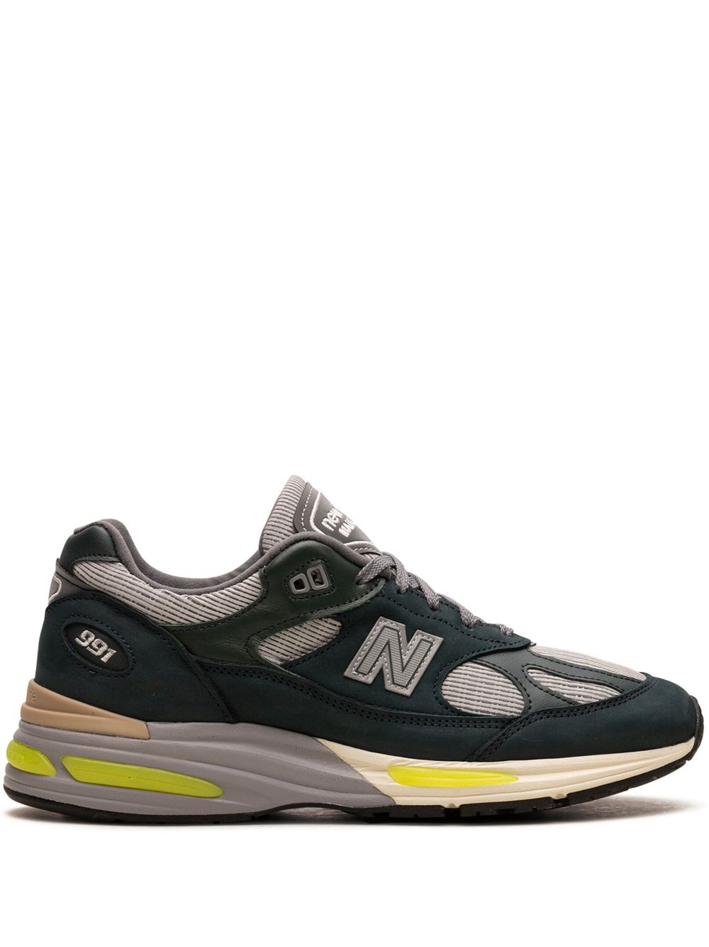 New Balance x Patta 991 MiUK Sea Moss 运动鞋 - 绿色