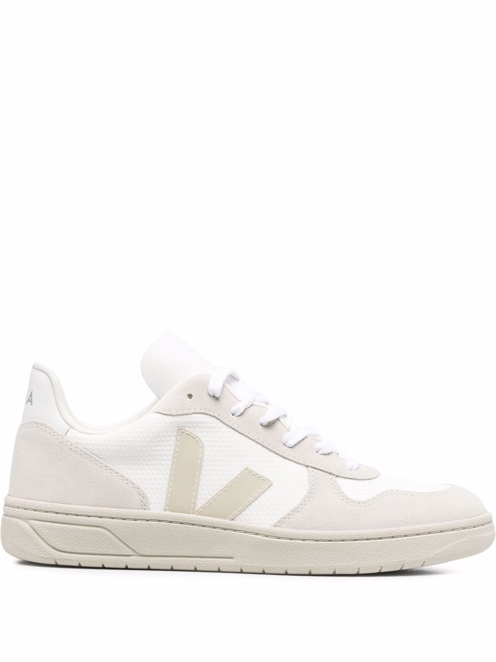 VEJA V-10 网面低帮运动鞋 - 白色