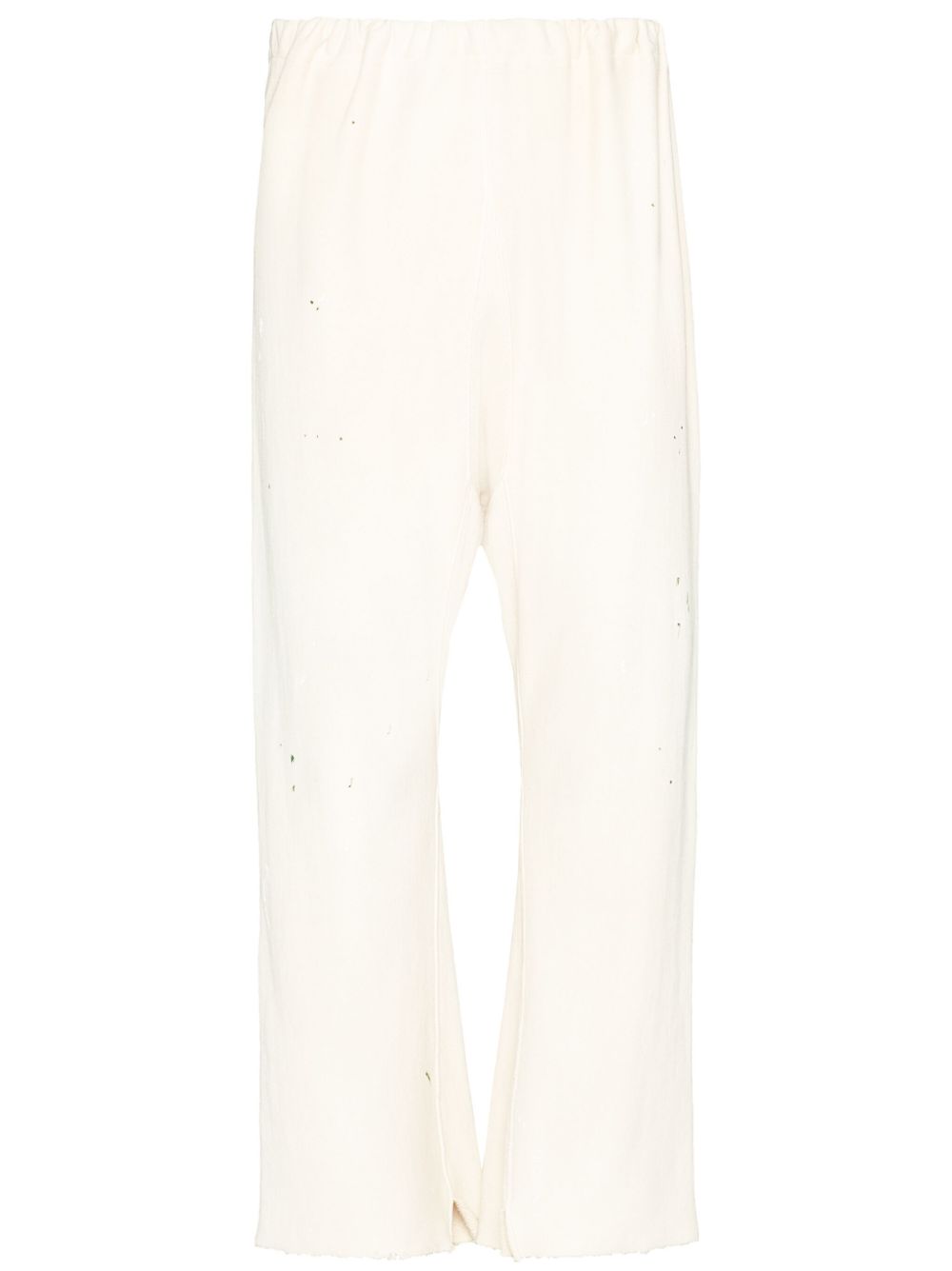 Maison Margiela 镂空裤脚运动裤 - 白色