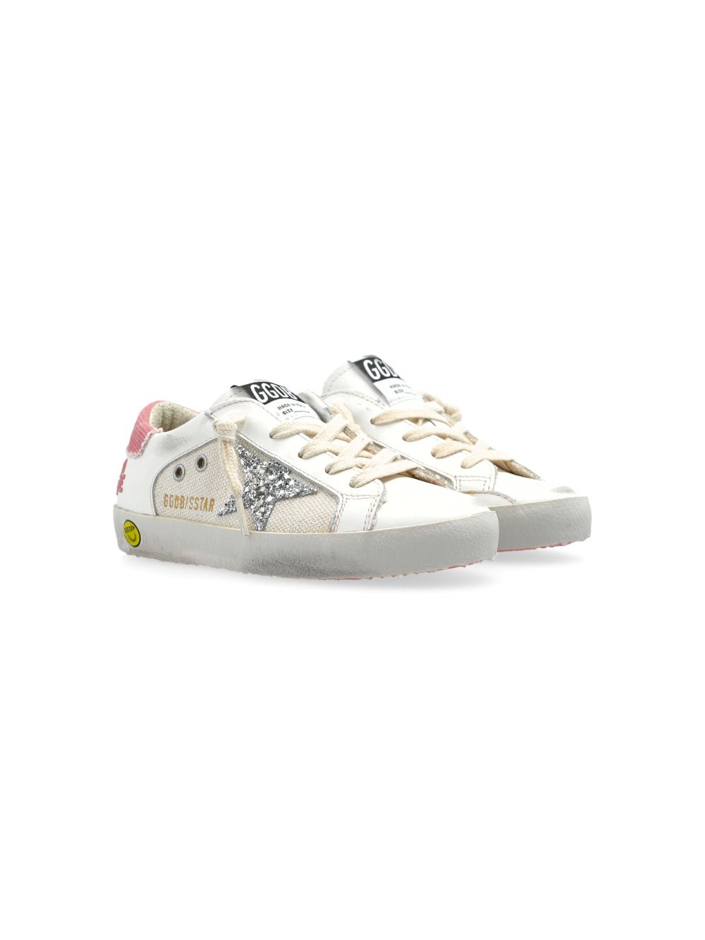 Golden Goose Kids Super-Star 运动鞋 - 白色