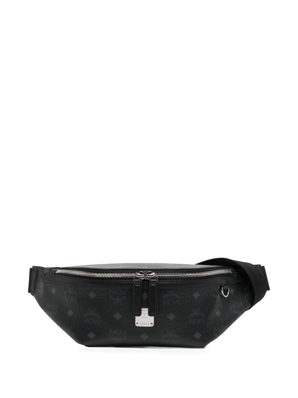 MCM Fursten 中号腰包 - 黑色