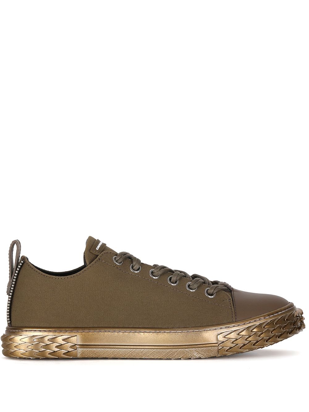 Giuseppe Zanotti 低帮板鞋 - 绿色