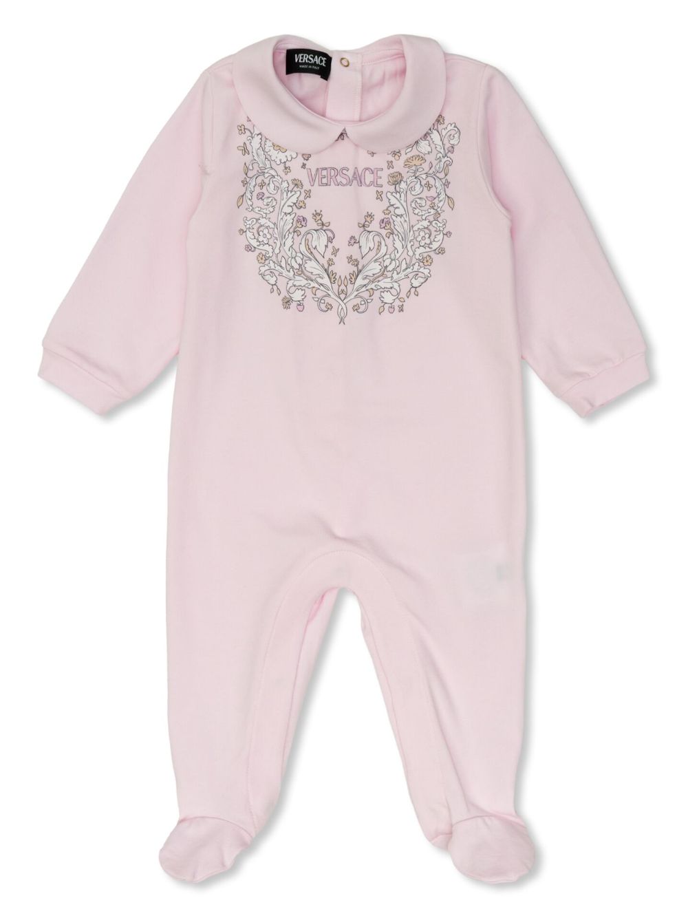 Versace Kids Versacevo 连体睡衣 - 粉色